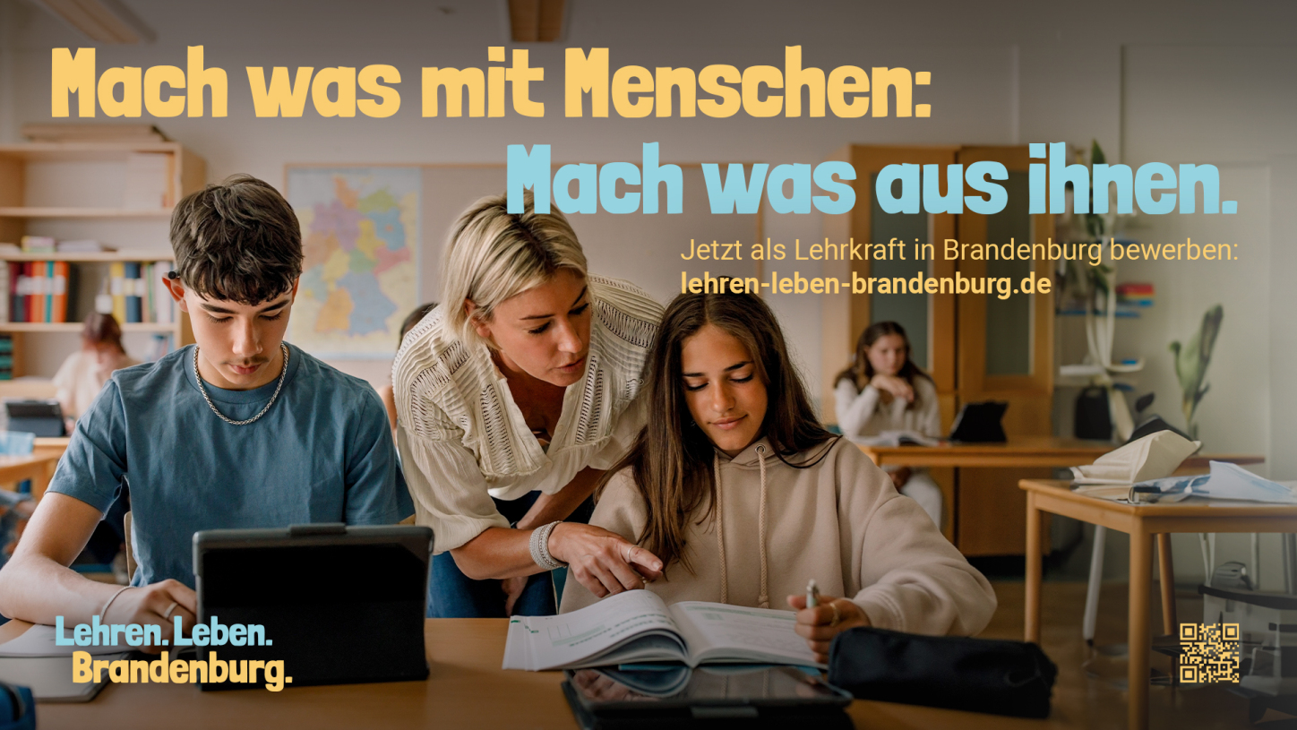 Werde Lehrer in Brandenburg